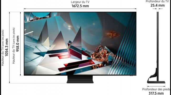 TV QLED Samsung 8K 2020 - QE75Q800T 